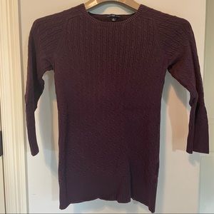 Ribbed Gap Sweater